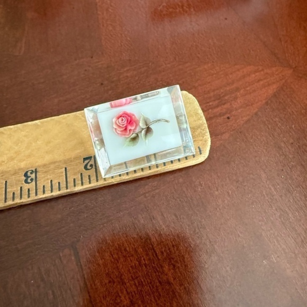 Vintage Rose Brooch